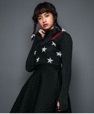 Candy Stripper LAME KNIT BUSTIER