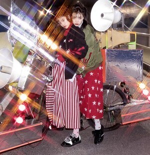 Candy Stripper ロングスカート