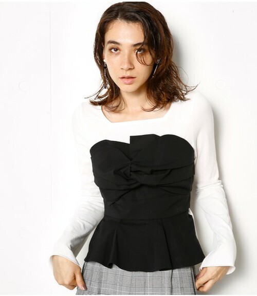 SLY BUSTIER LAYERED ロンT