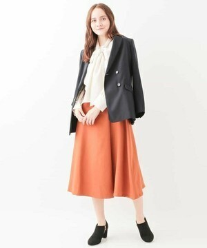 OFUON ラップデザインスカート