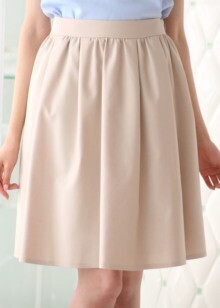 PATTERN fiona サッシュベルト付タックＳＫ