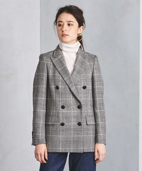 UNITED ARROWS UWSC 6ボタン ダブルジャケット