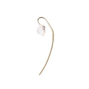 HIROTAKA Moonstone Arrow Hook Earrings