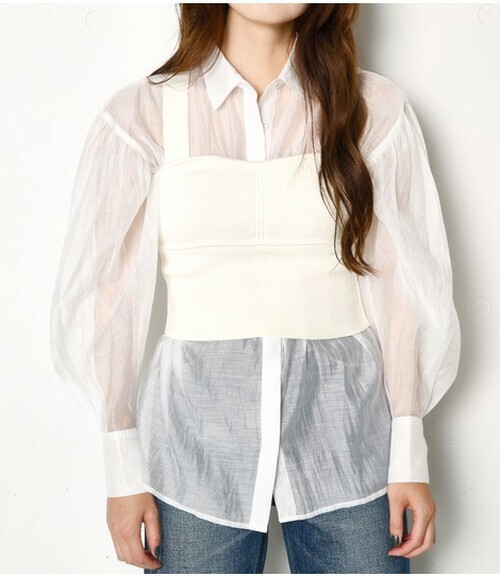 SLY 2WAY OFF SHOULDER SHEER SH
