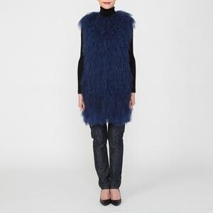 BARNEYS NEW YORK ラムロングベスト