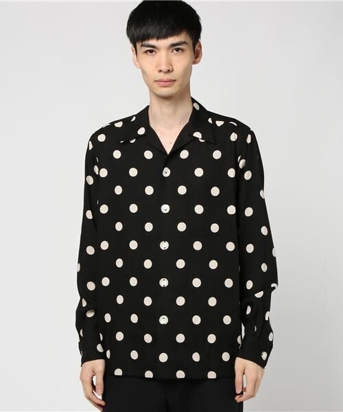 WACKO MARIA 'DOTS' L/S ハワイアンシャツ