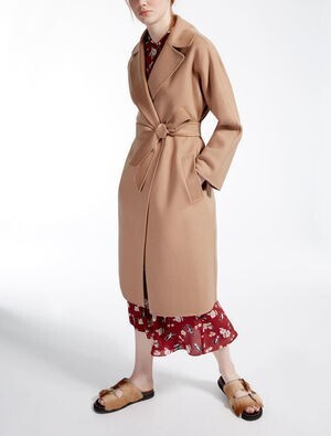 Max Mara ウール ナイロンコート