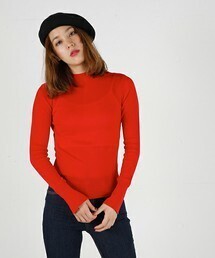 moussy SNAP LONG SLEEVE TOPS