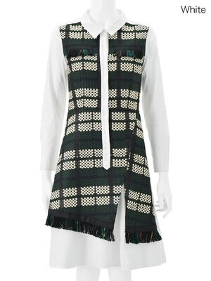 Chesty Tweed Shirts Onepiece