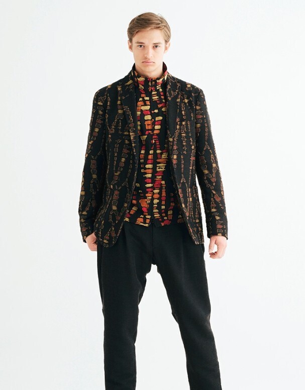 ISSEY MIYAKE TW CUT JACQUARD