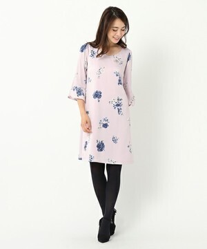 MISCH MASCH 花柄サックワンピース