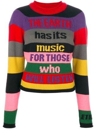 ETRO ボーダー柄 セーター