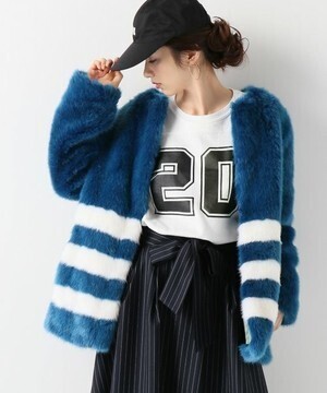 JOURNAL STANDARD 【Molliolli /モリオリ】 Stripe jacket