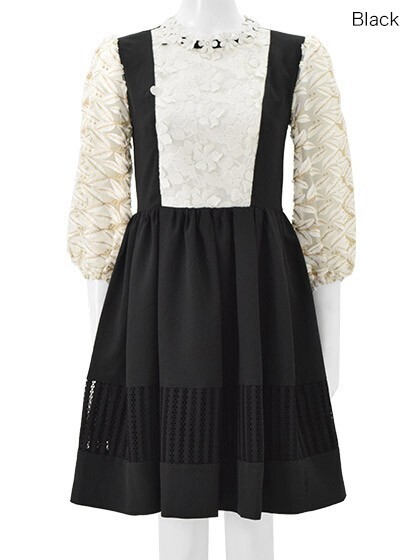 Chesty Mix Lace Onepiece