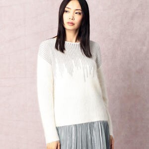 K.T KIYOKO TAKASE アンゴラインターシャプルオーバーニット