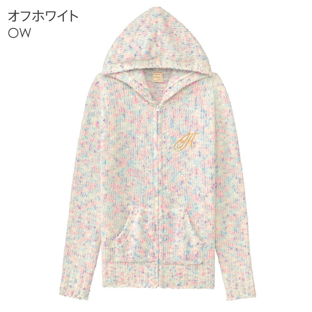 aimerfeel ミックスニット パーカー 単品トップス