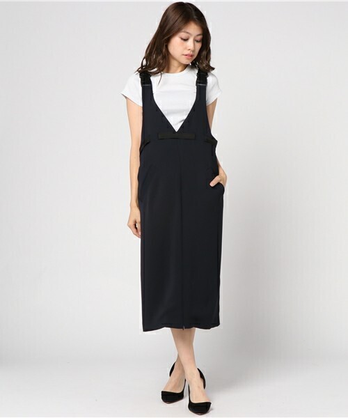 AULA AILA DOUBLE CLOTH JUMPER SKIRT