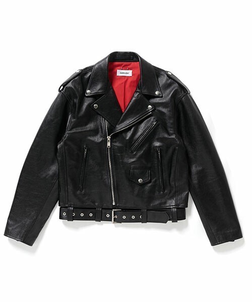 AMBUSH CROPPED BIKER JACKET