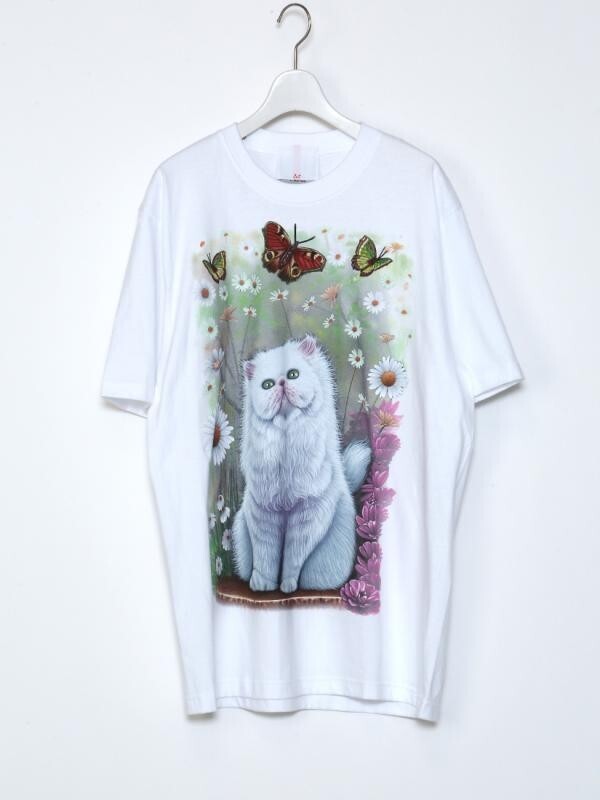 WALL アニマルプリントTシャツ