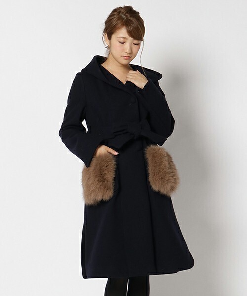 WILLSELECTION 〈3way〉ポケットファーロングコート