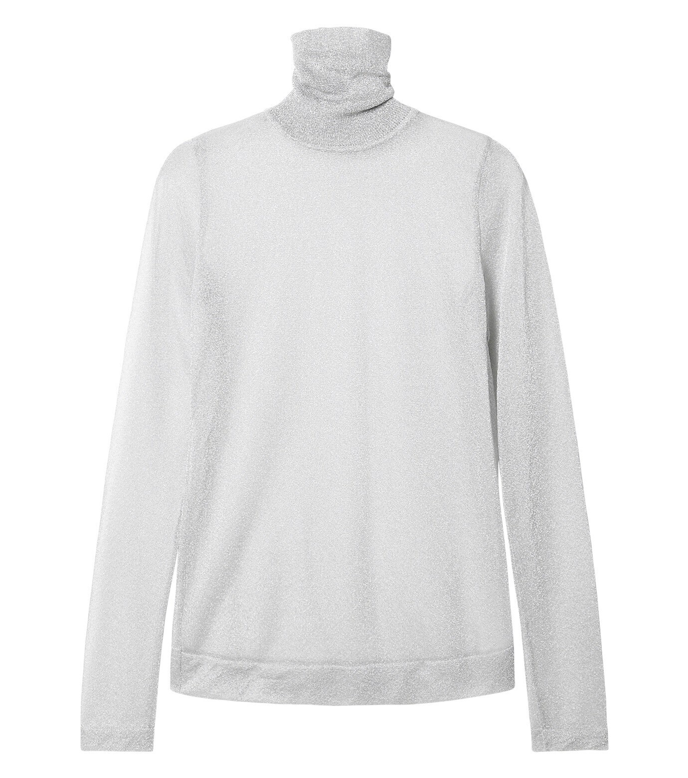 LE CIEL BLEU Sheer Lame Knit TOPS