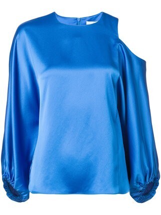 tibi アシンメトリー ブラウス