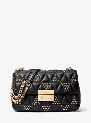 MICHAEL MICHAEL KORS SLOAN(スローン) ラージ チェーン ショルダー - キルテッドレザー