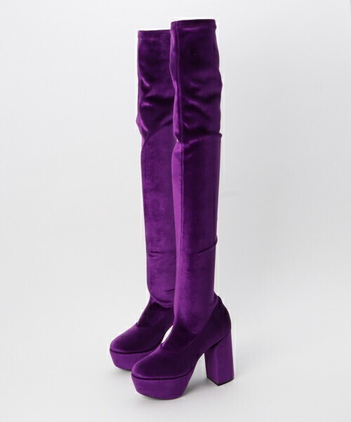 G.V.G.V. PLATFORM OVER THE KNEE BOOTS