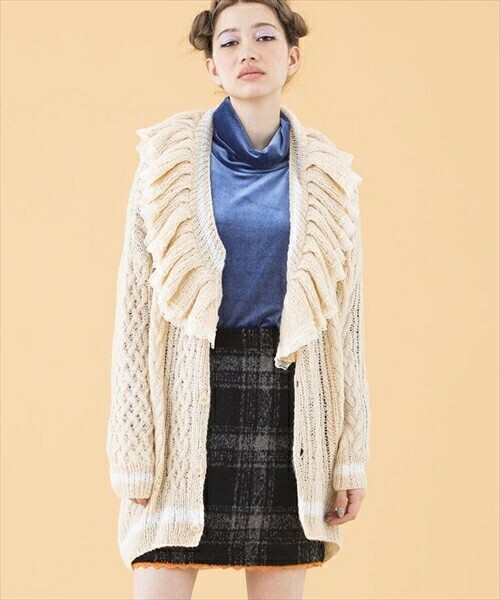 Little sunny bite Ruffle Knit Cardigan