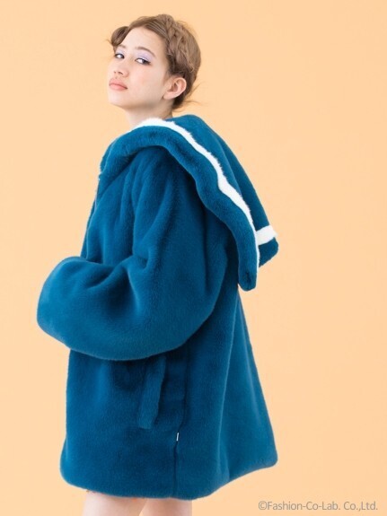 Little sunny bite saolor fur coat