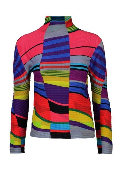 me ISSEY MIYAKE SLIP STRIPE