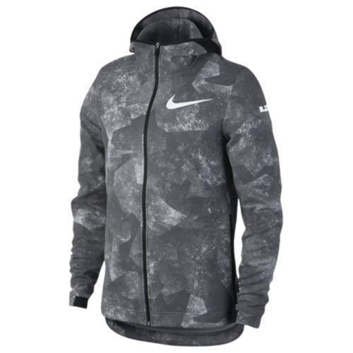 NIKE レブロン ショータイム F/Z フーディ Nike Men's LeBron Showtime F/Z Hoodie Anthracite Black White