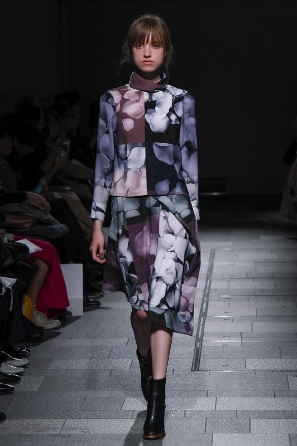 Hanae Mori manuscrit Hanae Mori manuscrit 2017AW