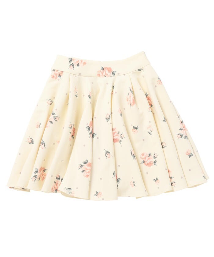 LODISPOTTO ドットローズBunnyスカート / mille fille closet
