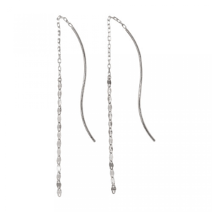 Sweets Jewelry Market 【SJ04374】K10YG エクレアチェーン アメリカンピアス