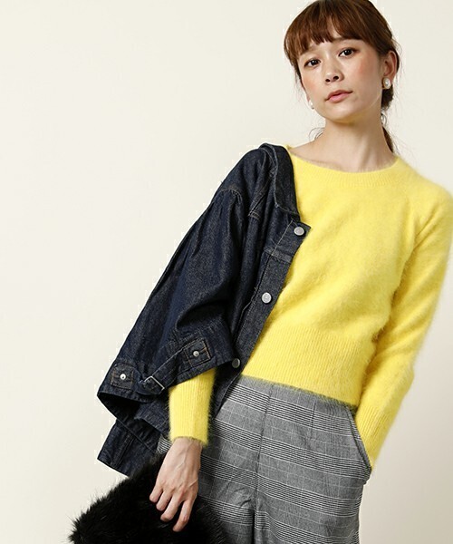 FREAK'S STORE アンゴラニットプルオーバー