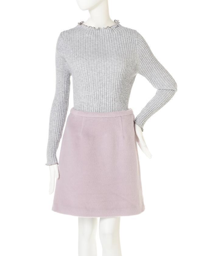 PROPORTION BODY DRESSING Vネックタイ付きニット
