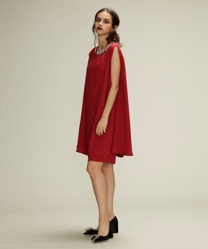 GRACE CONTINENTAL 2wayケープドレス