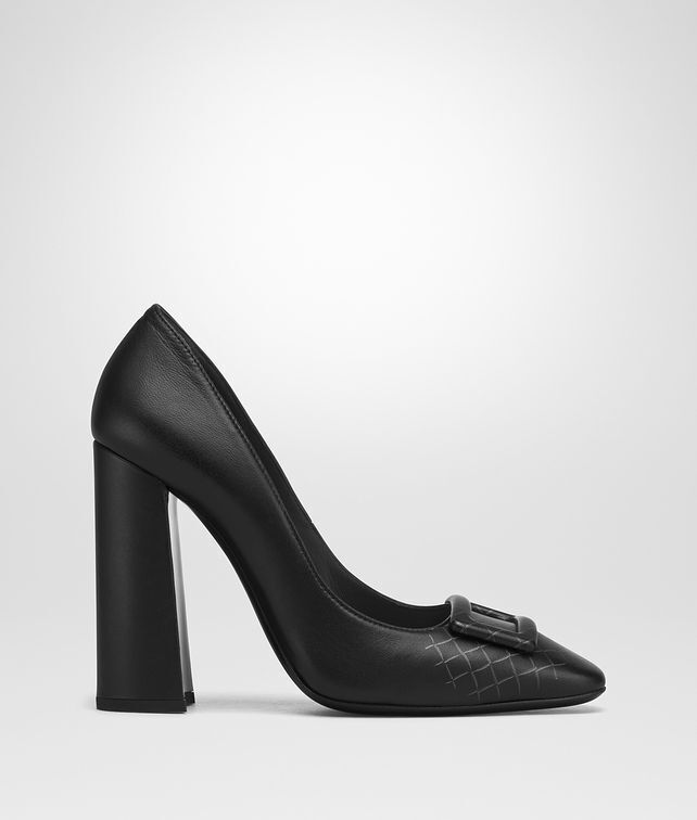 Bottega Veneta NERO NAPPA CHERBOURG PUMP