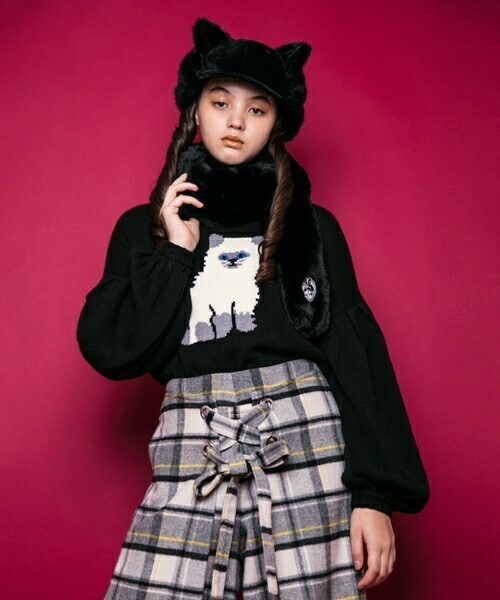 Candy Stripper GLUM KITTEN KNIT