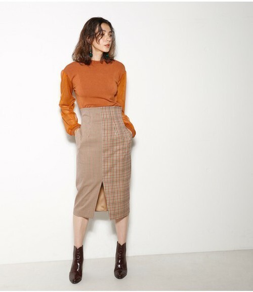 SLY GUNCLUB CHECK FRONT SLIT SK