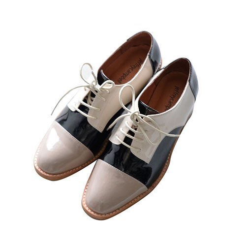 Jeffrey Campbell レースアップ×チャンキーヒールローファー