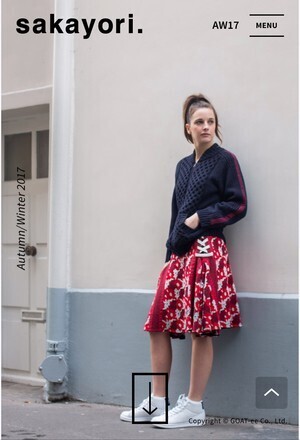 sakayori. 17AW スカート