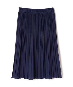 NATURAL BEAUTY スキップシフォンプリーツスカート
