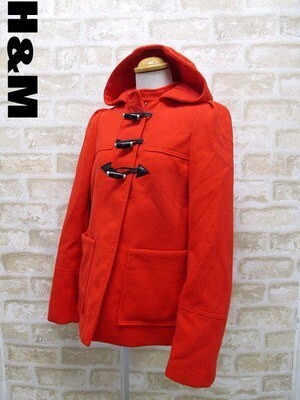 H&M ショート丈ダッフルコート レディース