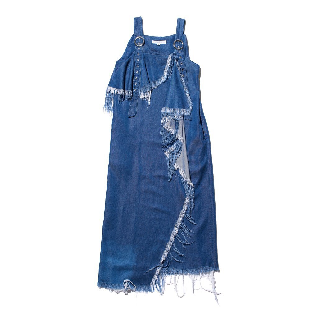 MURRAL DENIM DRESS