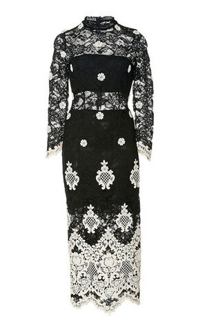 Alexis Anabella Long Sleeve Midi Dress