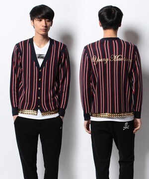 Education from Youngmachines MENSスタッズ　カーディガン