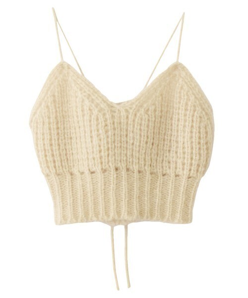 AMERI VINTAGE MOHAIR KNIT BUSTIER