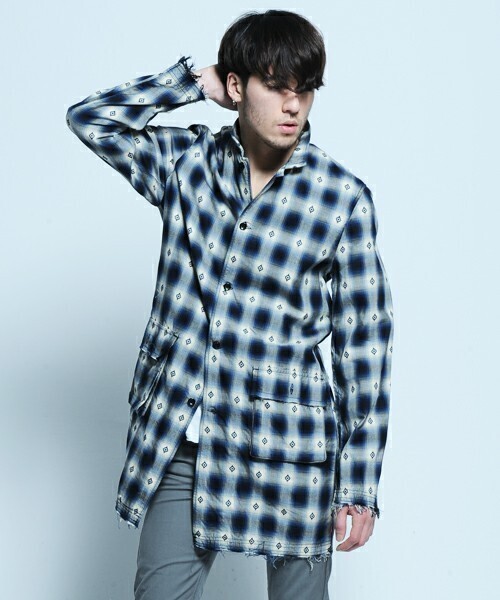 VIRGOwearworks NATIVE MIDDLE CHECK SHIRTS